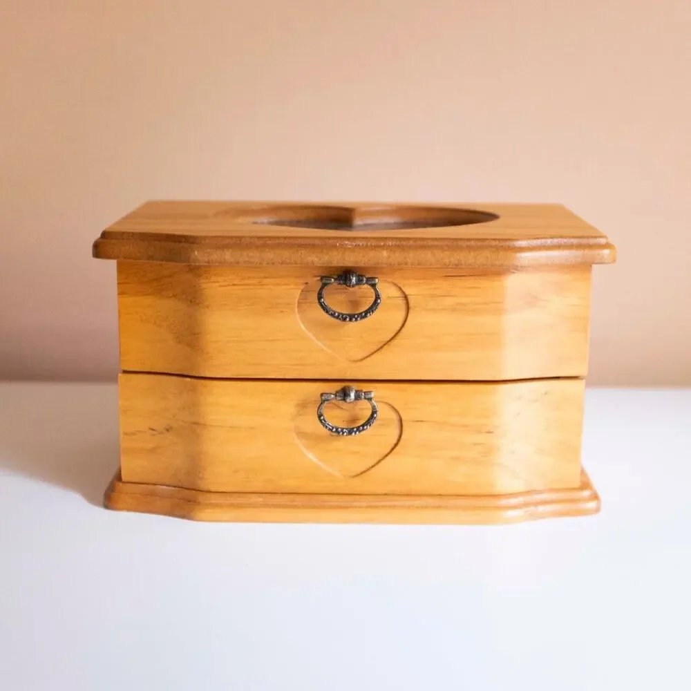 Vintage small wooden